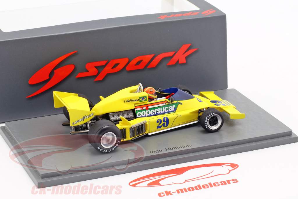 Ingo Hoffmann Copersucar FD04 #29 巴西 GP 公式 1 1977 1:43 Spark
