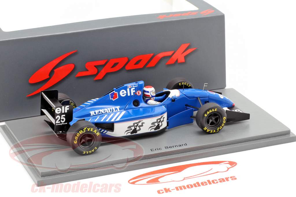 Eric Bernard Ligier JS39B #25 3ª alemão GP fórmula 1 1994 1:43 Spark
