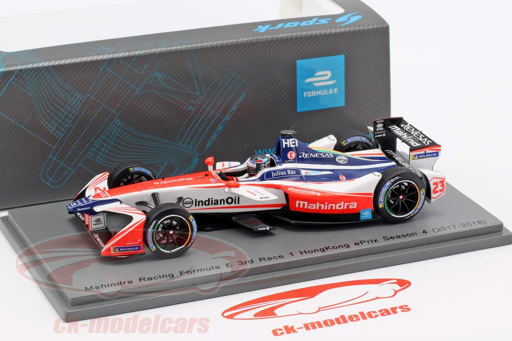 Nick Heidfeld Mahindra M4Electro #23 3 HongKong formule E 2017/18 1:43 Spark