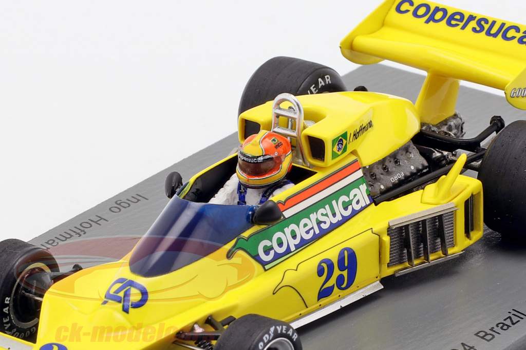 Ingo Hoffmann Copersucar FD04 #29 巴西 GP 公式 1 1977 1:43 Spark