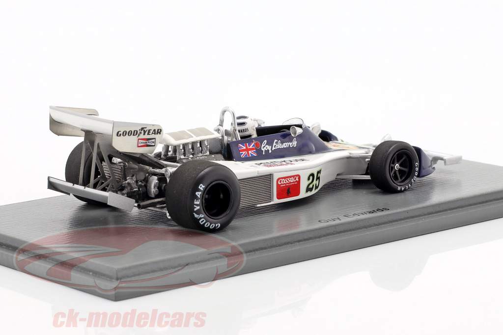 Guy Edwards Hesketh 308D #25 tedesco GP formula 1 1976 1:43 Spark