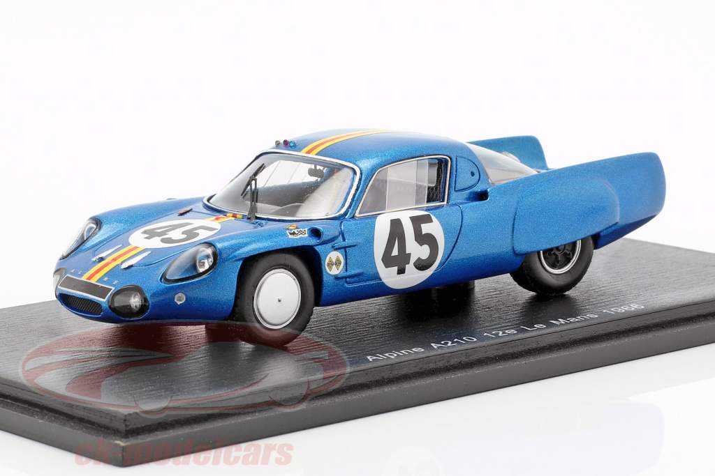 Alpine A210 #45 24h LeMans 1966 Verrier, Bouharde 1:43 Spark