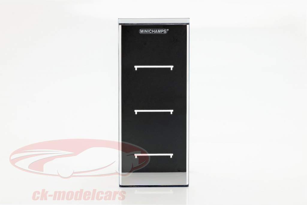 アクリル ショーケース 以下のために ヘルメット で スケール 1:10 黒 Minichamps