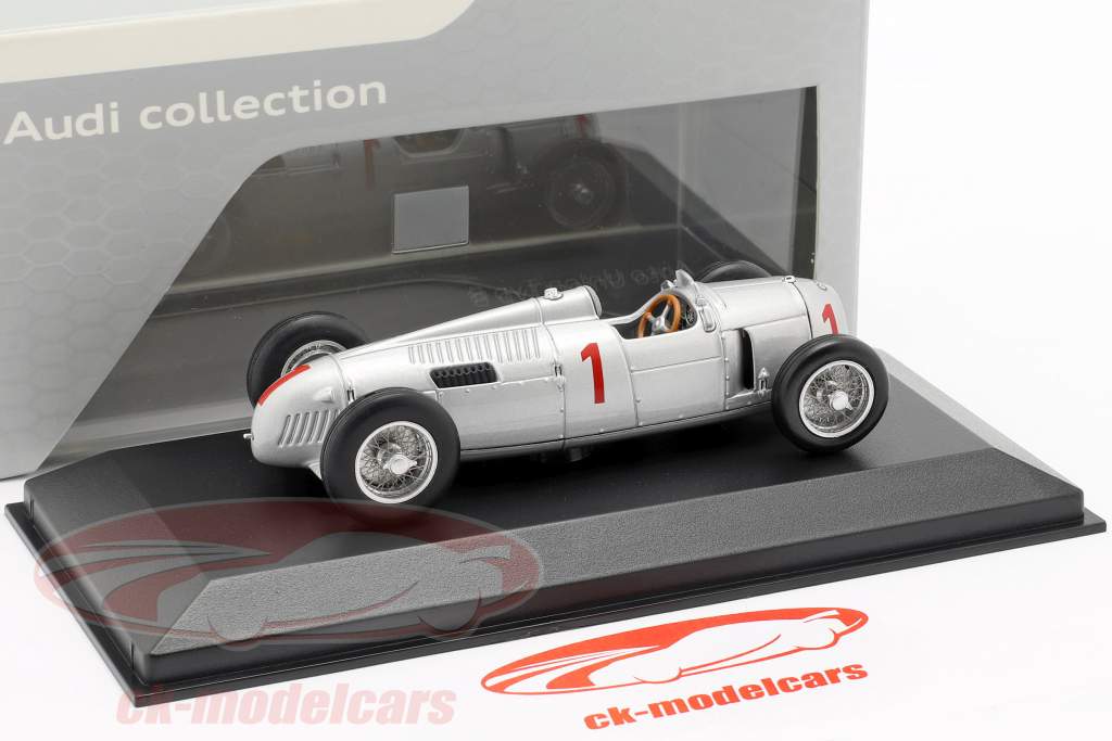 Auto Union Typ B #1 argento 1:43 Minichamps