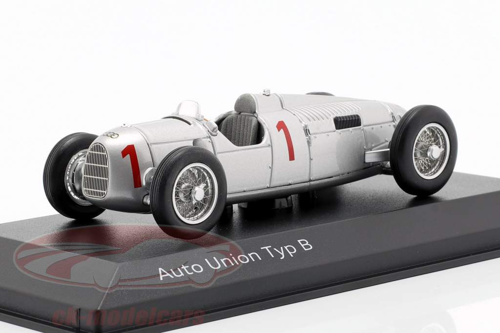 Auto Union Typ B #1 argento 1:43 Minichamps