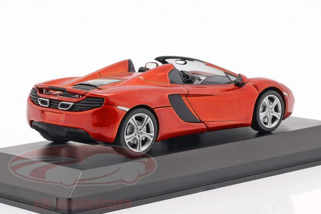 McLaren MP4-12C Spider År 2012 vulkan Orange metallisk 1:43 Minichamps