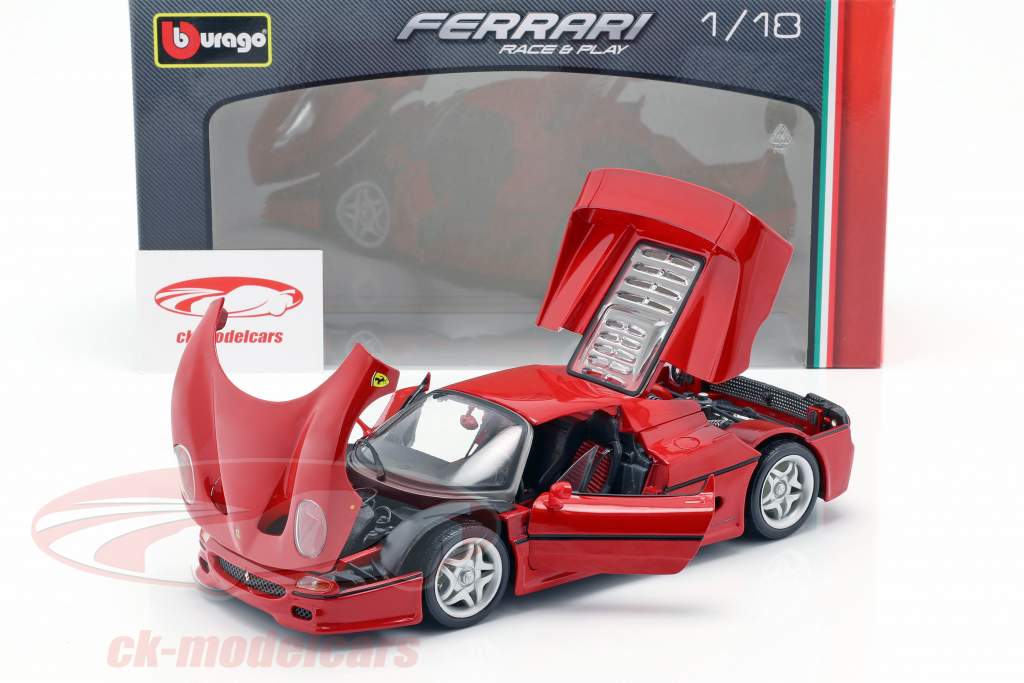 Burago(ブラーゴ) Ferrari F50 1/18 Bburago Gold Collection 1995 Ferrari F50 Red Convertible 1