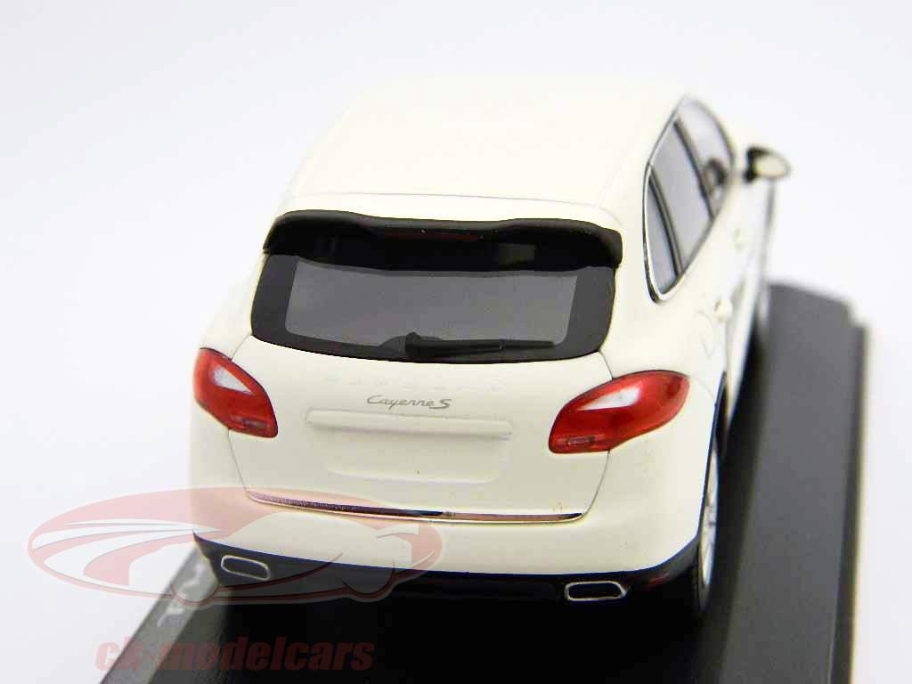 ポルシェカイエンSハイブリッドホワイト/ホワイト1時43ミニチャンプス