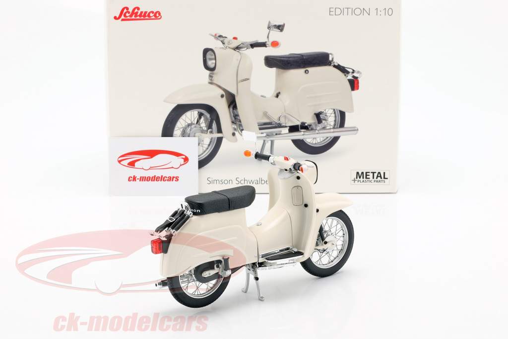 Simson Schwalbe KR51/1 blanco 1:10 Schuco