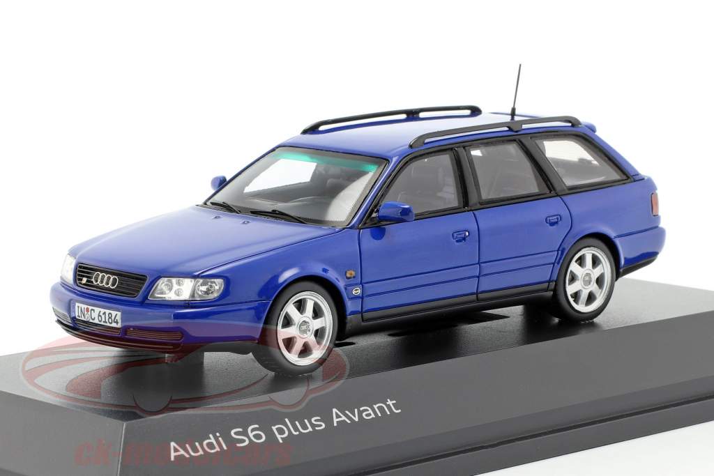 Audi S6 Plus Avant Nogaro blu 1:43 Spark
