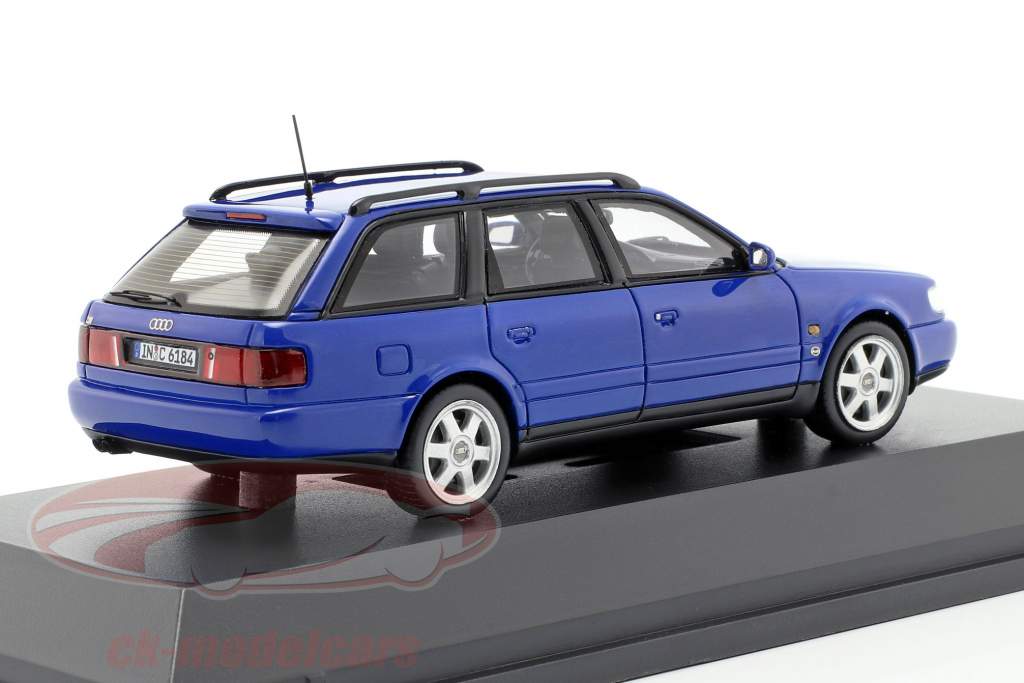 Audi S6 Plus Avant Nogaro blu 1:43 Spark