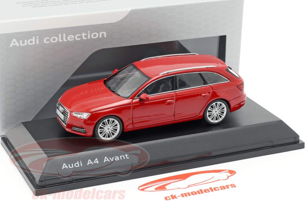 Audi A4 Avant tango vermelho 1:43 Spark