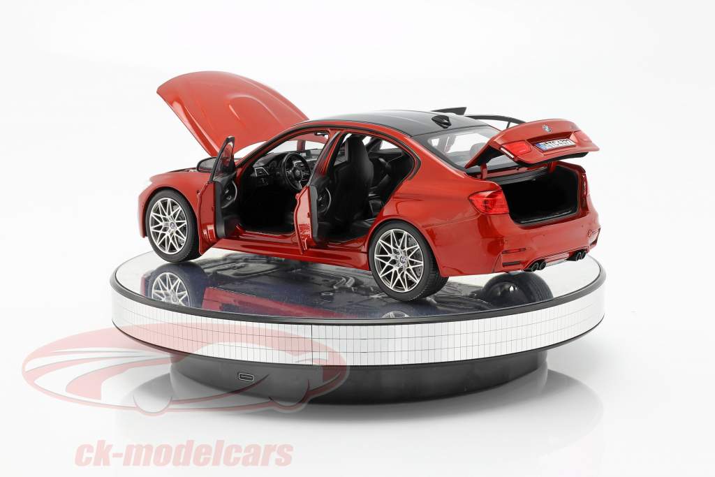 Mirrored turntable display diameter 25 cm for model cars in 1:18 and 1:24 Triple9