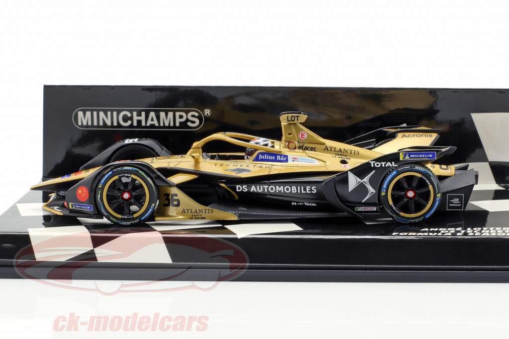 Andre Lotterer DS E-Tense FE 19 #36 fórmula E 2018/19 1:43 Minichamps
