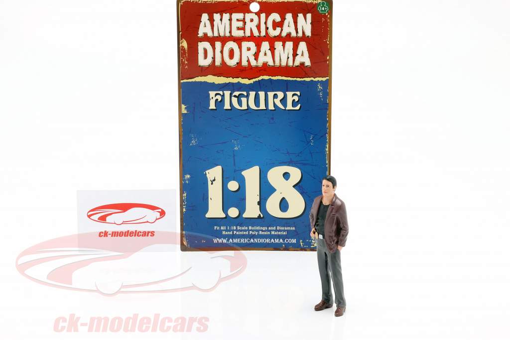 Détective version 1 figure 1:18 American Diorama