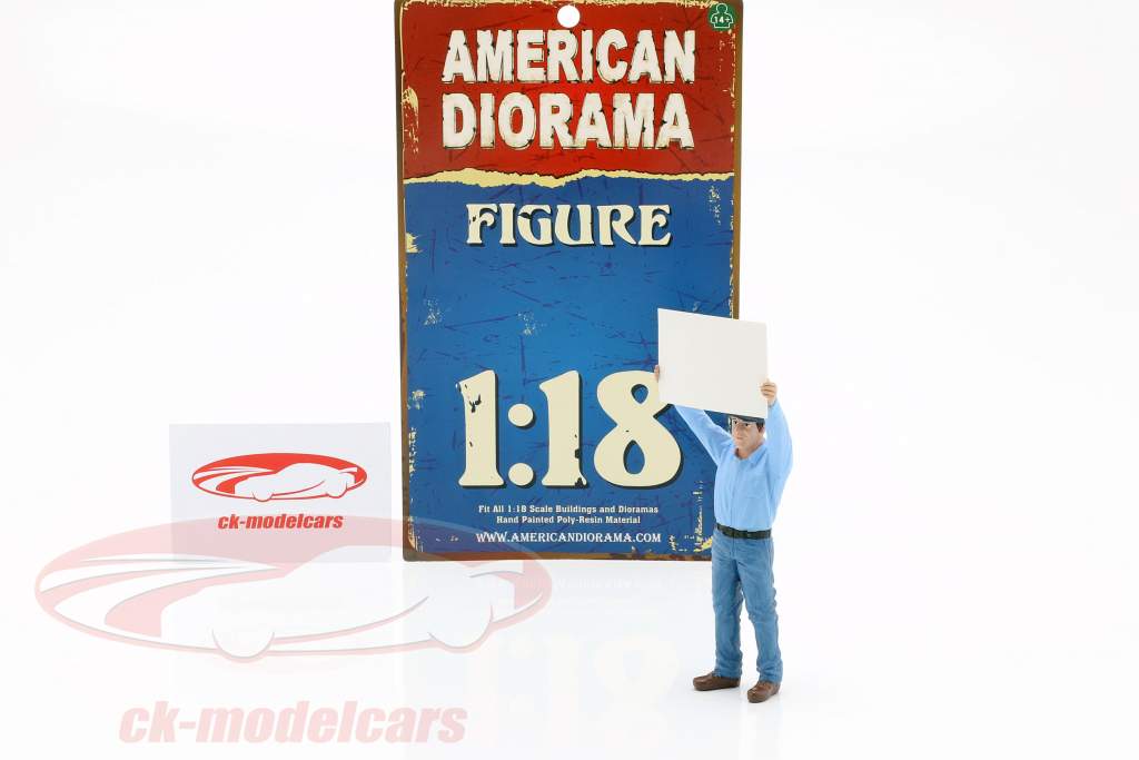 réflecteurs support figure 1:18 American Diorama