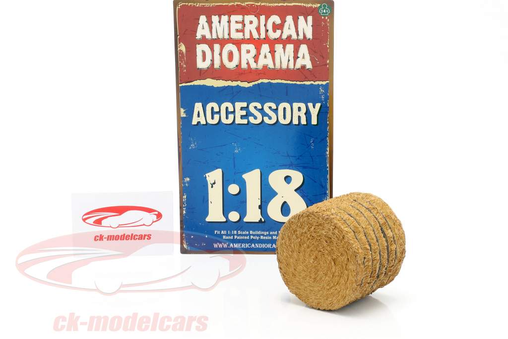 Hay Bale 1:18 American Diorama