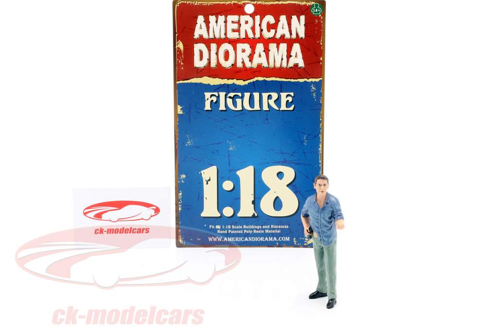 Détective version 4 figure 1:18 American Diorama