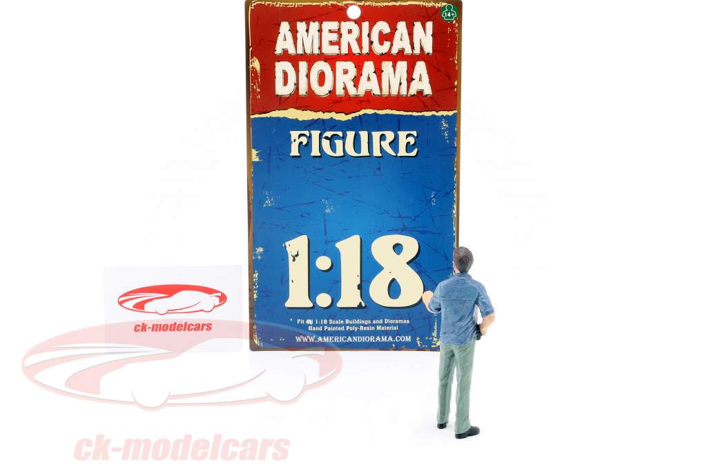 Détective version 4 figure 1:18 American Diorama