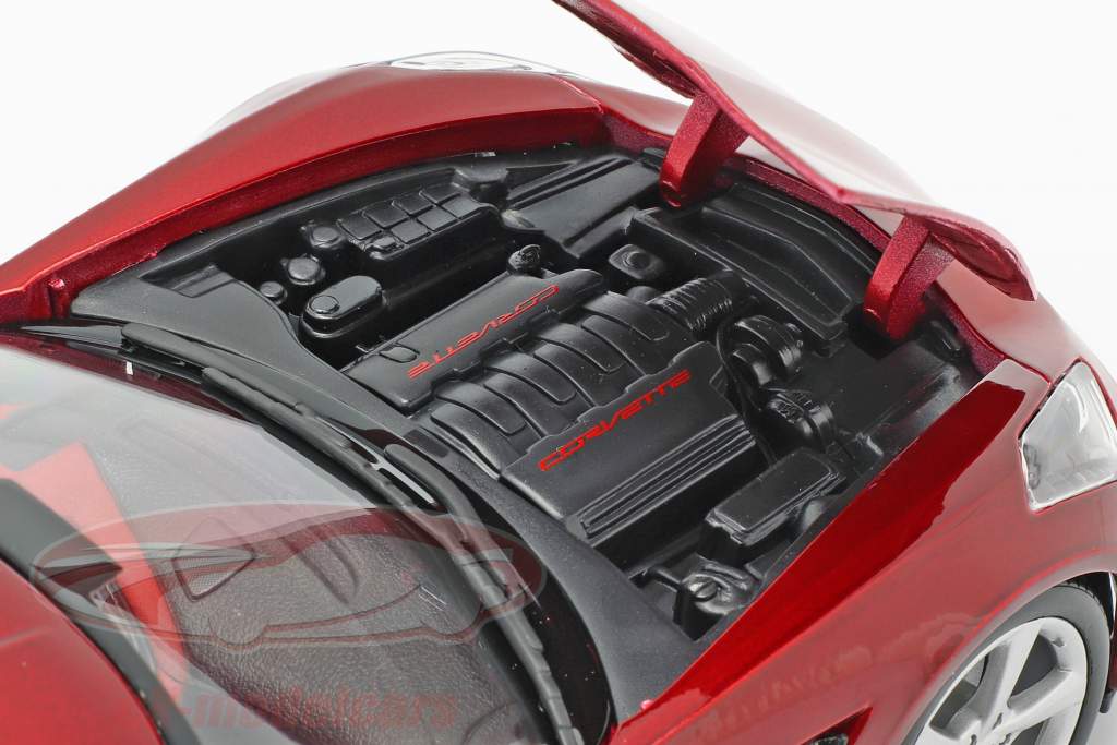 Chevrolet Corvette C7 Stingray Año 2014 rojo 1:18 Maisto