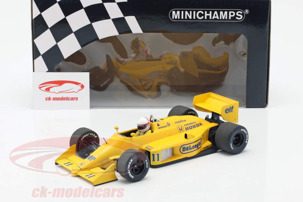 Satoru Nakajima Lotus 99T #11 Monaco GP Formel 1 1987 1:18 Minichamps