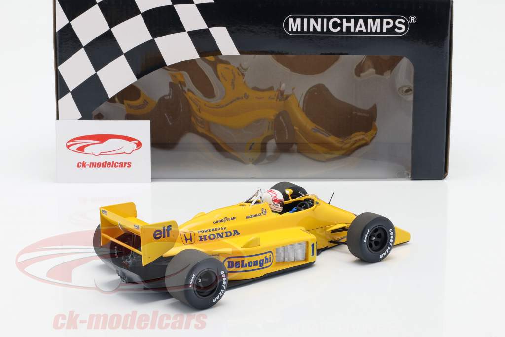 Satoru Nakajima Lotus 99T #11 Monaco GP Formel 1 1987 1:18 Minichamps