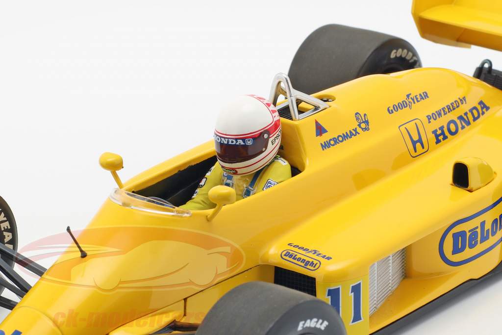 Satoru Nakajima Lotus 99T #11 Monaco GP Formel 1 1987 1:18 Minichamps
