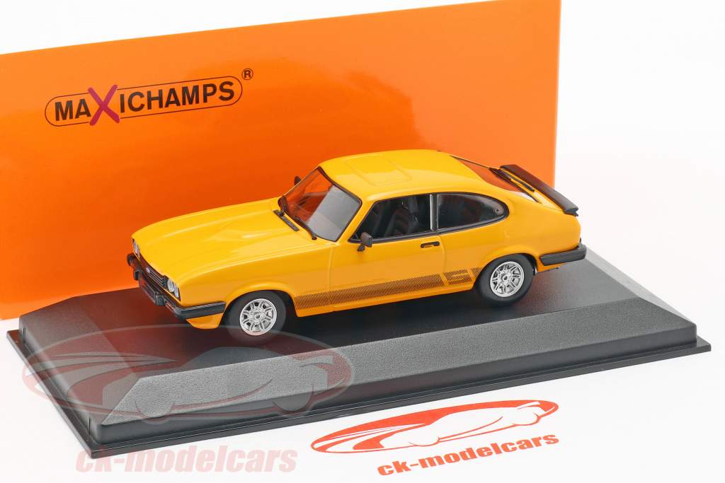 Ford Capri 築 1982 オレンジ 1:43 Minichamps
