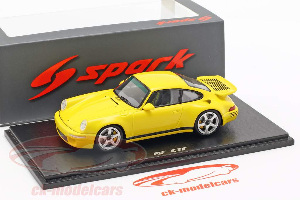 Porsche RUF CTR Год постройки 2017 желтый 1:43 Spark