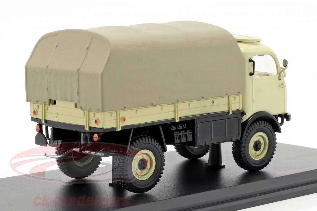 Tatra 805 camión plataforma con lona alquitranada beige 1:43 PremiumClassiXXs