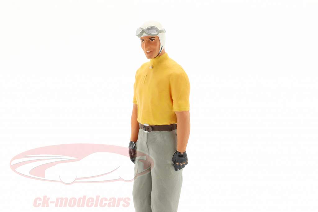 Tazio N. Figure formule une figure historique manufacture 1:18