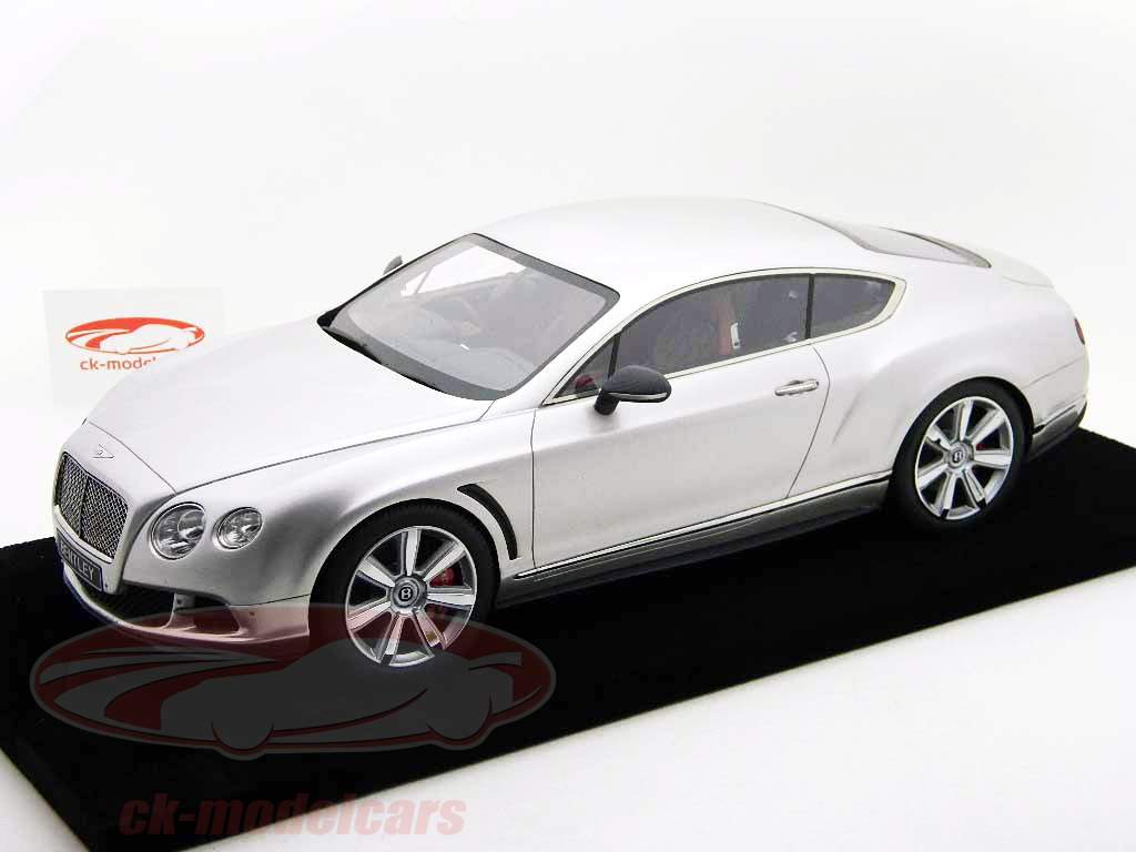 Bentley Continental GT argento 1:12 Paragon Models