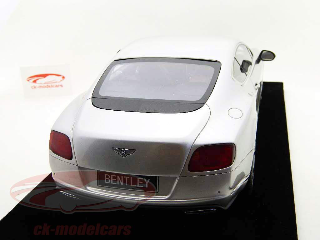 Bentley Continental GT (RHD) silver 1:12 Paragon Models