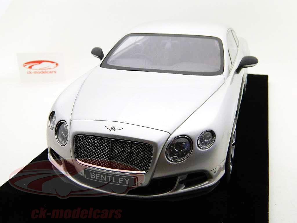 Bentley Continental GT (RHD) silver 1:12 Paragon Models