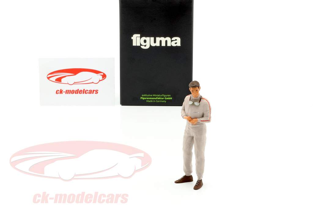 Jim C. Lotus driver figur 1:18 Fabrik tal
