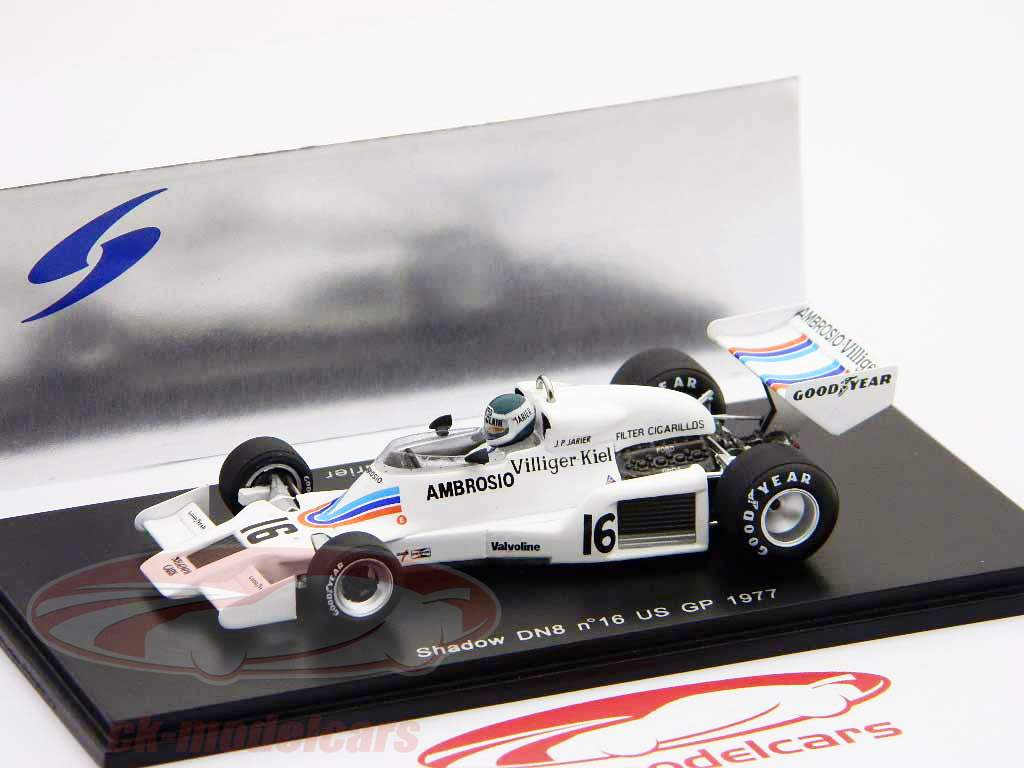 JP Jarier Sombra DN8 º 16 Fórmula 1 GP EUA Formula 1 1977 1:43 Centelha