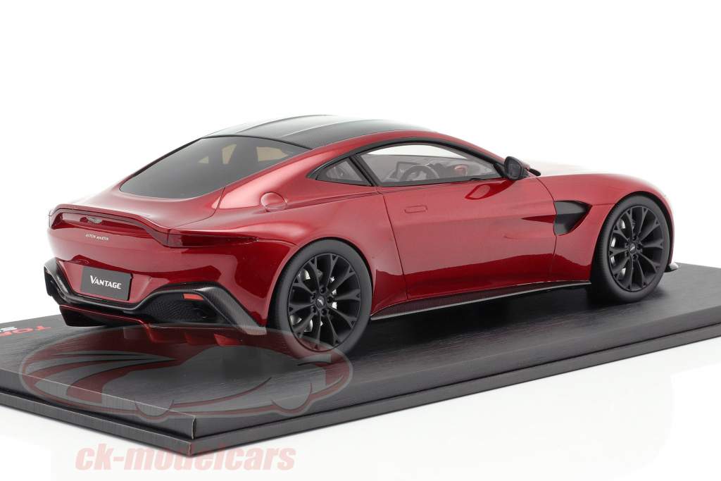 Aston Martin Vantage año de construcción 2018 hyper rojo 1:18 TrueScale