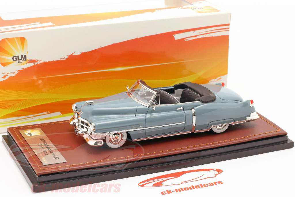 Cadillac Series 62 Convertible Open Bouwjaar 1951 blauw 1:43 GLM