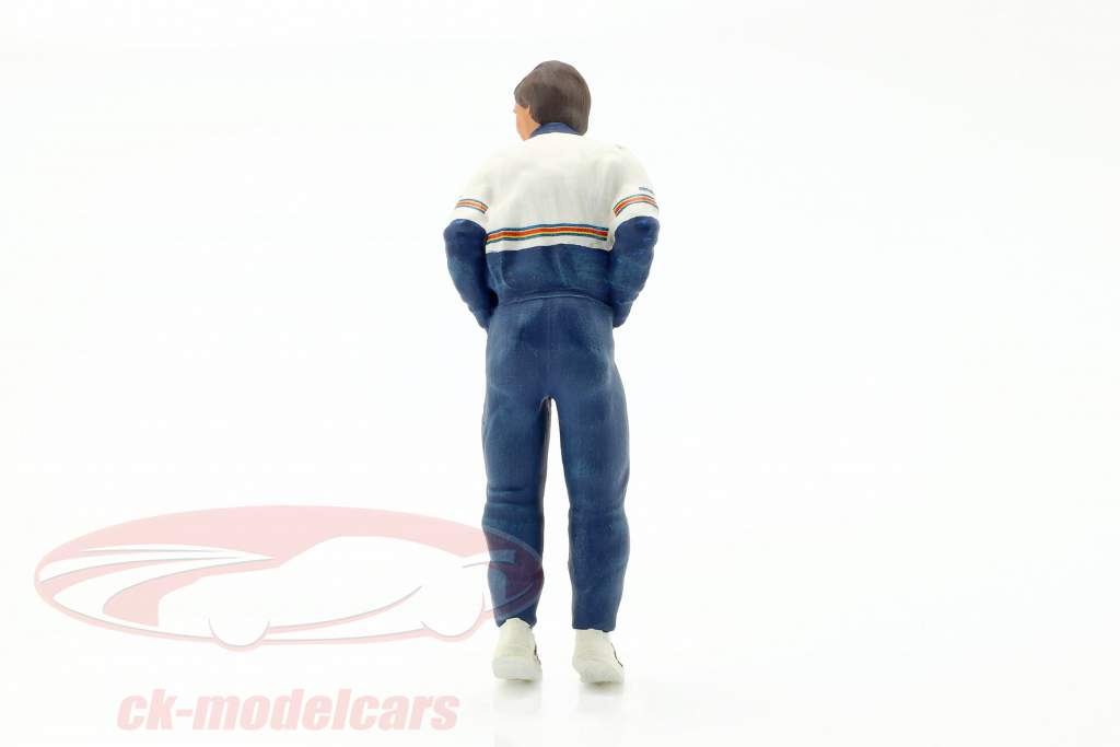 Christian Geistdörfer driver figuur Opel Rothmans 1:18 figuur Manufactory
