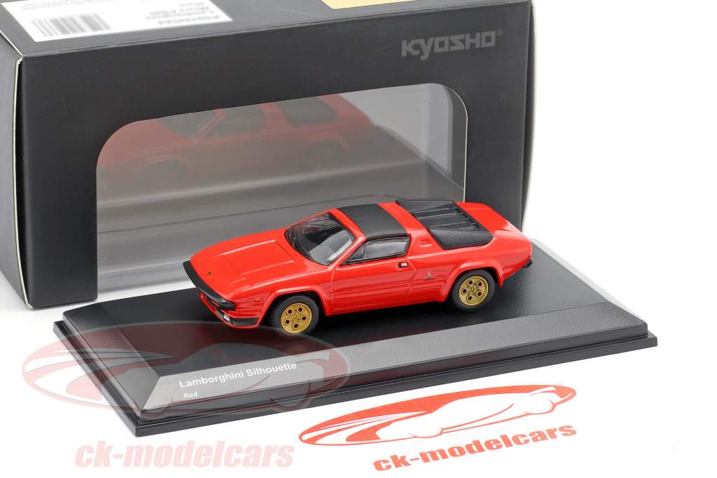 Lamborghini Silhouette rouge 1:64 Kyosho