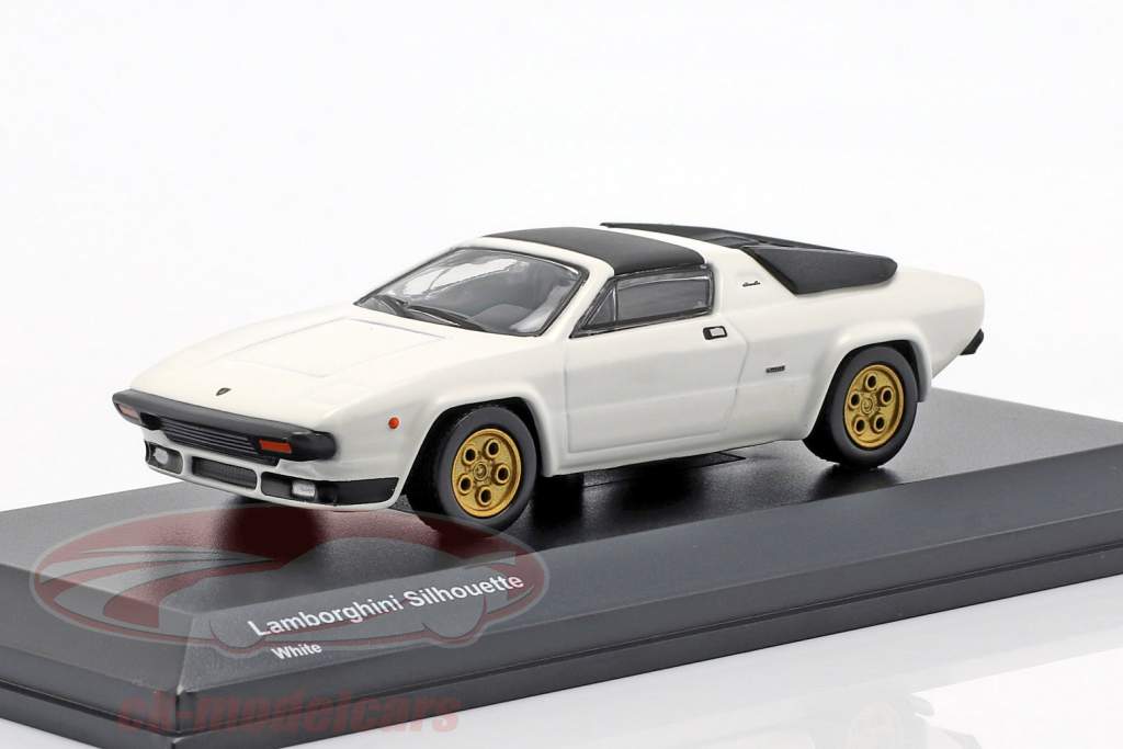 Lamborghini Silhouette white 1:64 Kyosho