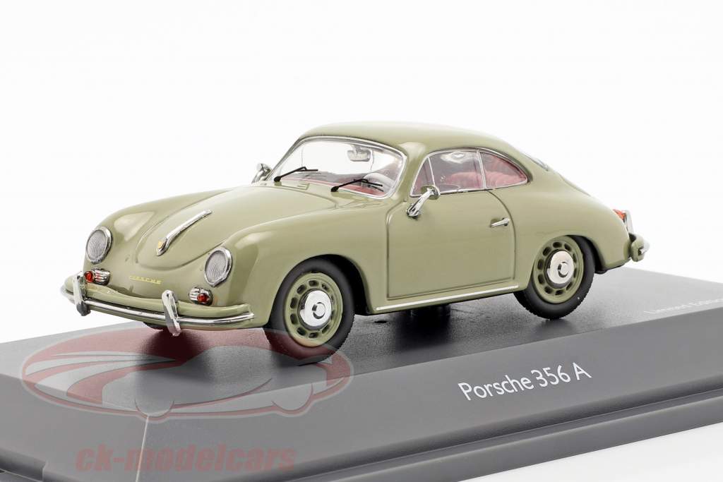 Porsche 356 A Coupe year 1955-1959 stone gray 1:43 Schuco