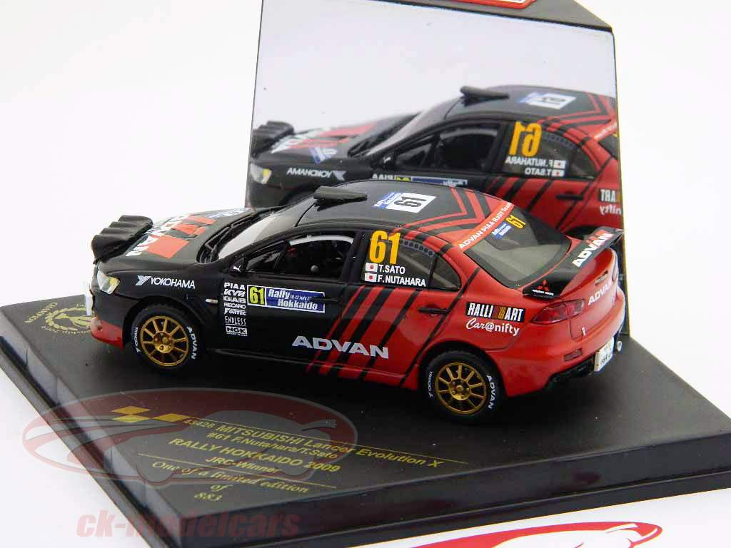 Mitsubishi Lancer Evolution X #61 Ganador Rally Hokkaido CCI 2009 1:43 Vitesse