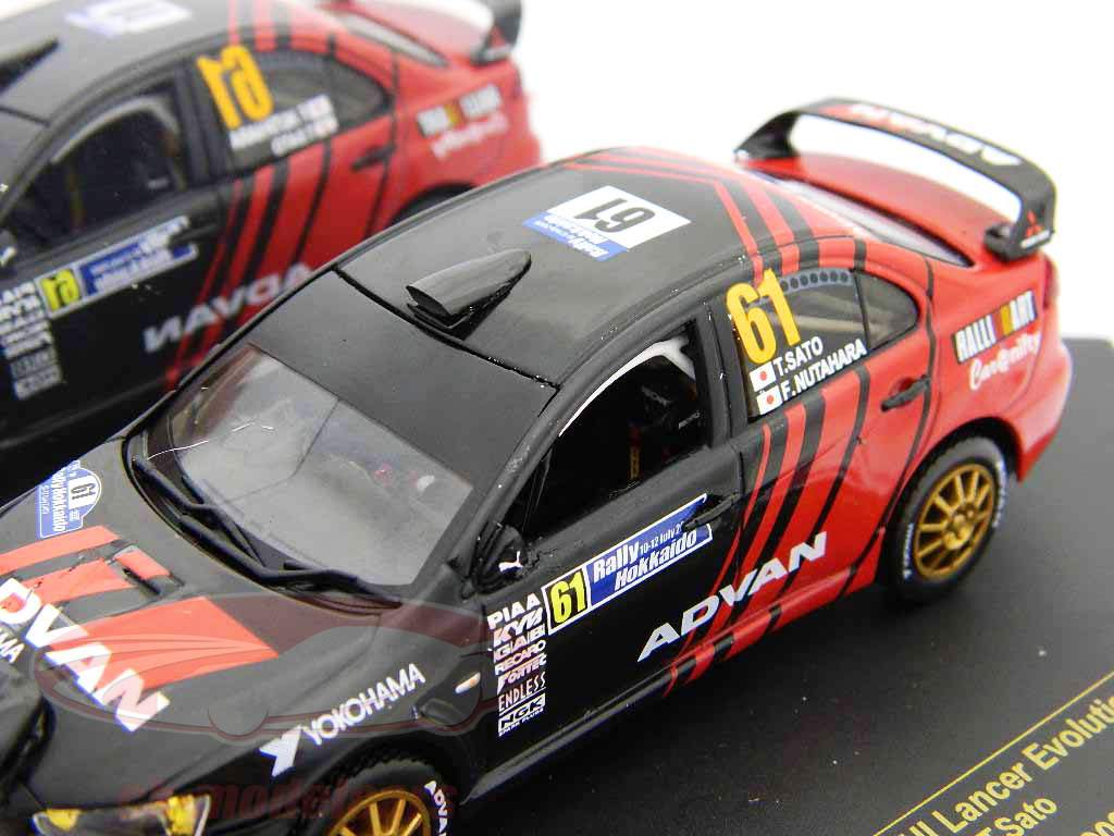 Mitsubishi Lancer Evolution X #61 Ganador Rally Hokkaido CCI 2009 1:43 Vitesse