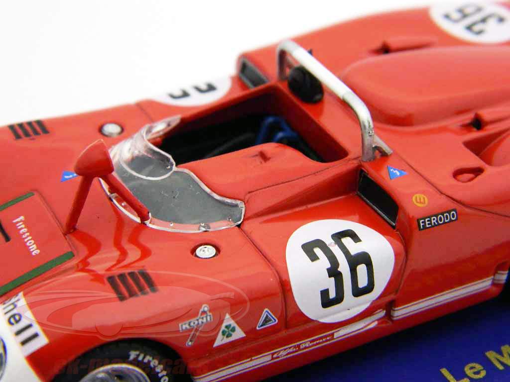 M4 1:43 アルファロメオ33.3＃36 24時間ルマン1970 M4: 7042