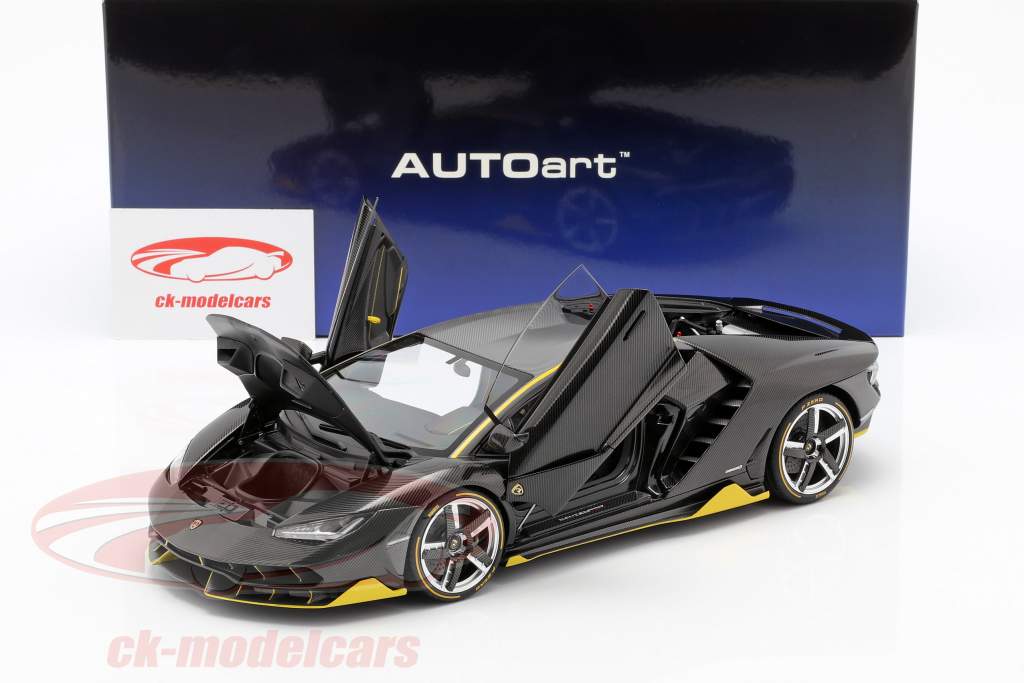 Lamborghini Centenario LP770-4 Год постройки 2017 ясно карбоновой 1:18 AUTOart