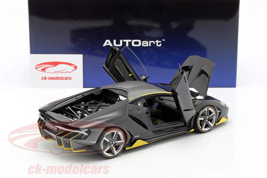 Lamborghini Centenario LP770-4 Год постройки 2017 ясно карбоновой 1:18 AUTOart