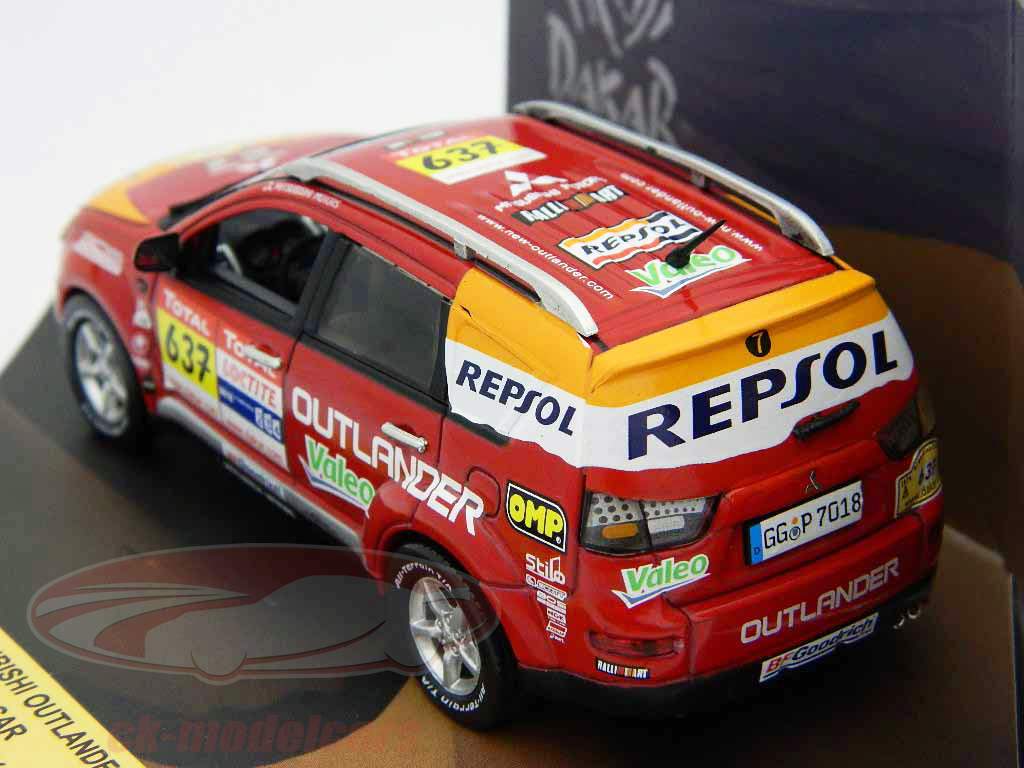 Mitsubishi Outlander #637 Support Car Rally Dakar 2009 1:43 Vitesse
