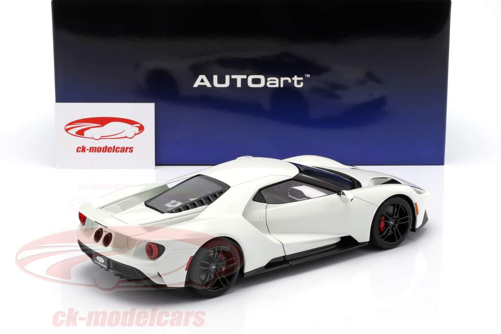 Ford GT 建造年份 2017 冻结的 白 1:18 AUTOart