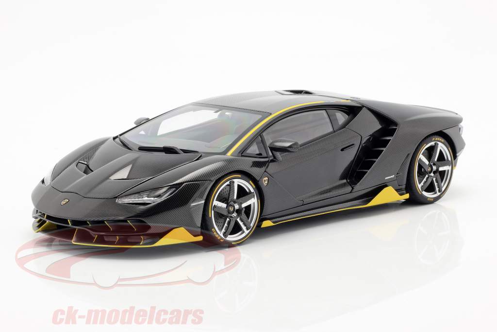 Lamborghini Centenario LP770-4 Год постройки 2017 ясно карбоновой 1:18 AUTOart